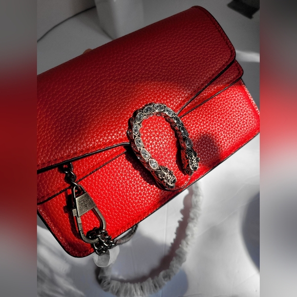 Red mini crossbody bag - Picture 10 of 17